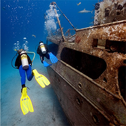PADI Open Water Diver, PADI Advanced Open Water Diver with PADI Enriched Air and PADI Drysuit Specialities. Normally £1118